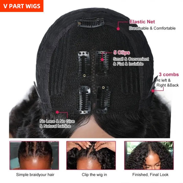 Maya U Part Wig