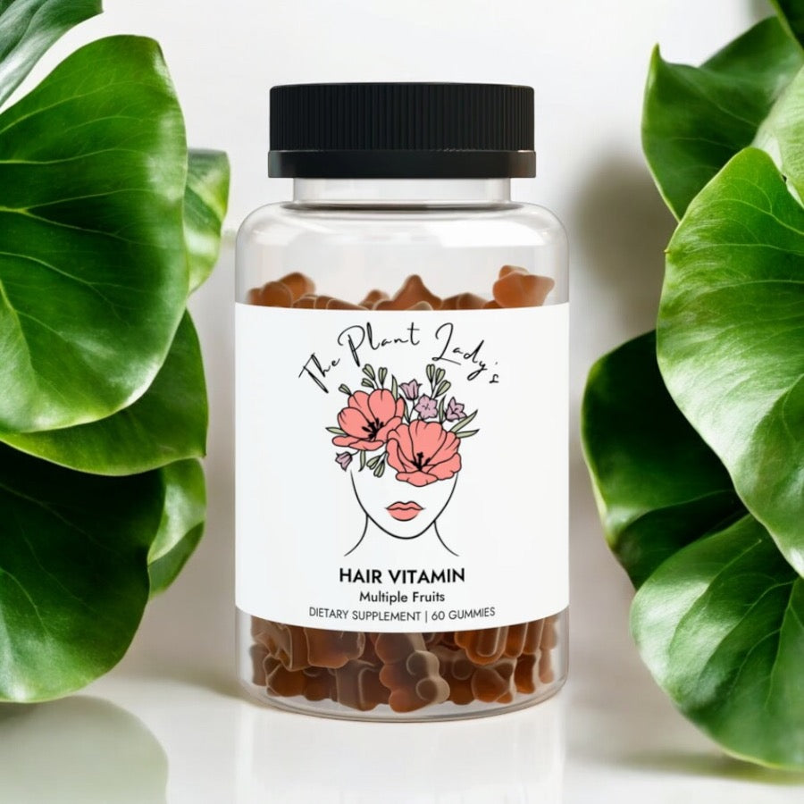 The Plant Lady's Hair Vitamin Gummies (60 Gummies)