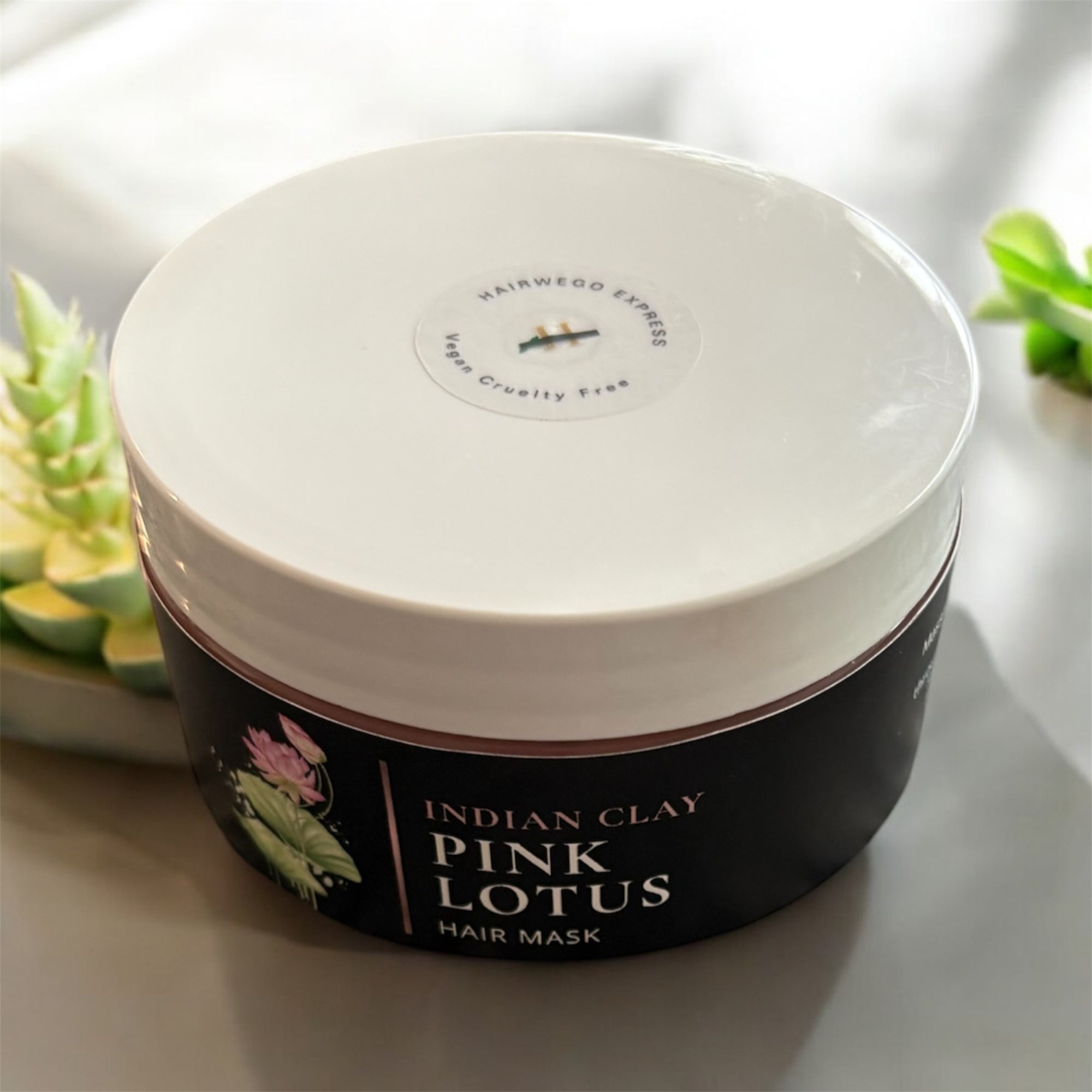 Pink Lotus Hair Clay