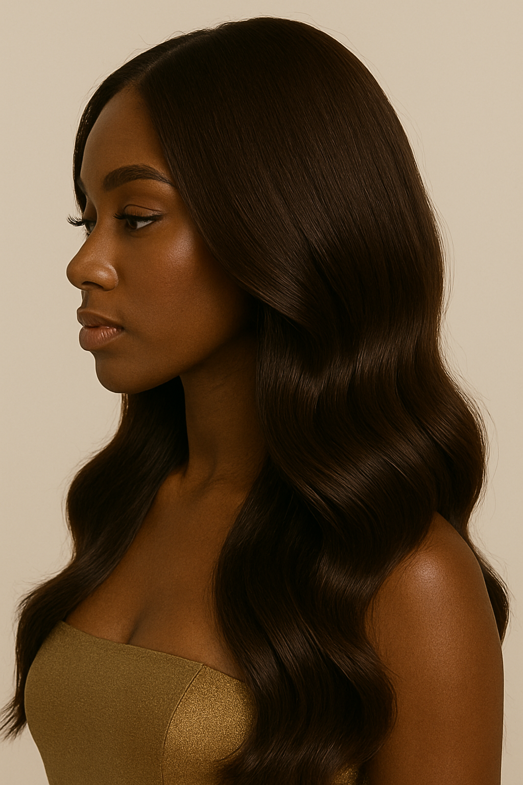 Veronica 5x5 Pre Cut Glueless Wig